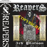 Platoon Items (2nd generation print) CHARLIE 1st 79th REAPERS FEB 2022