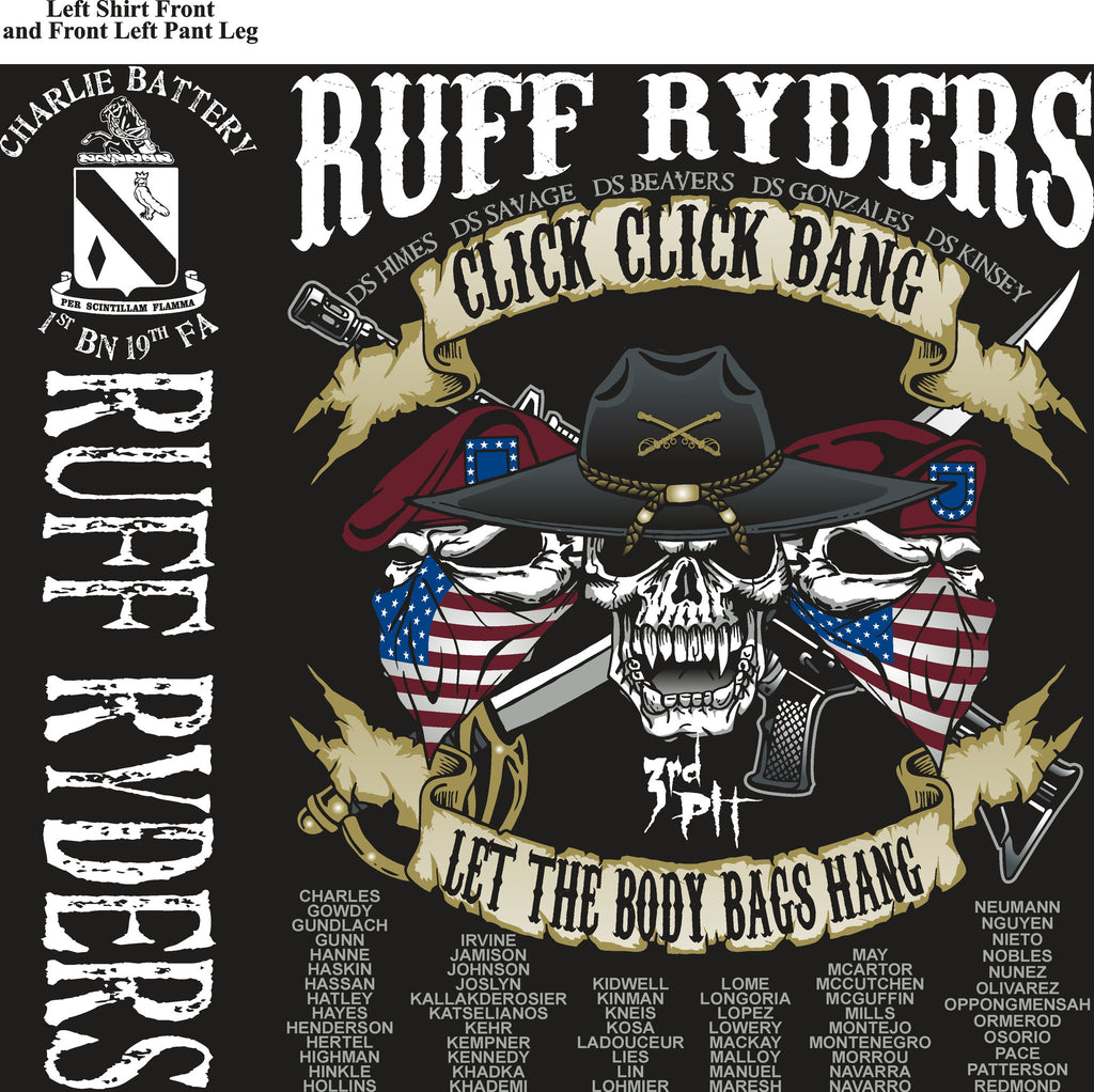 Platoon Shirts (digital) CHARLIE 1st 19th RUFF RYDERS MAY 2015