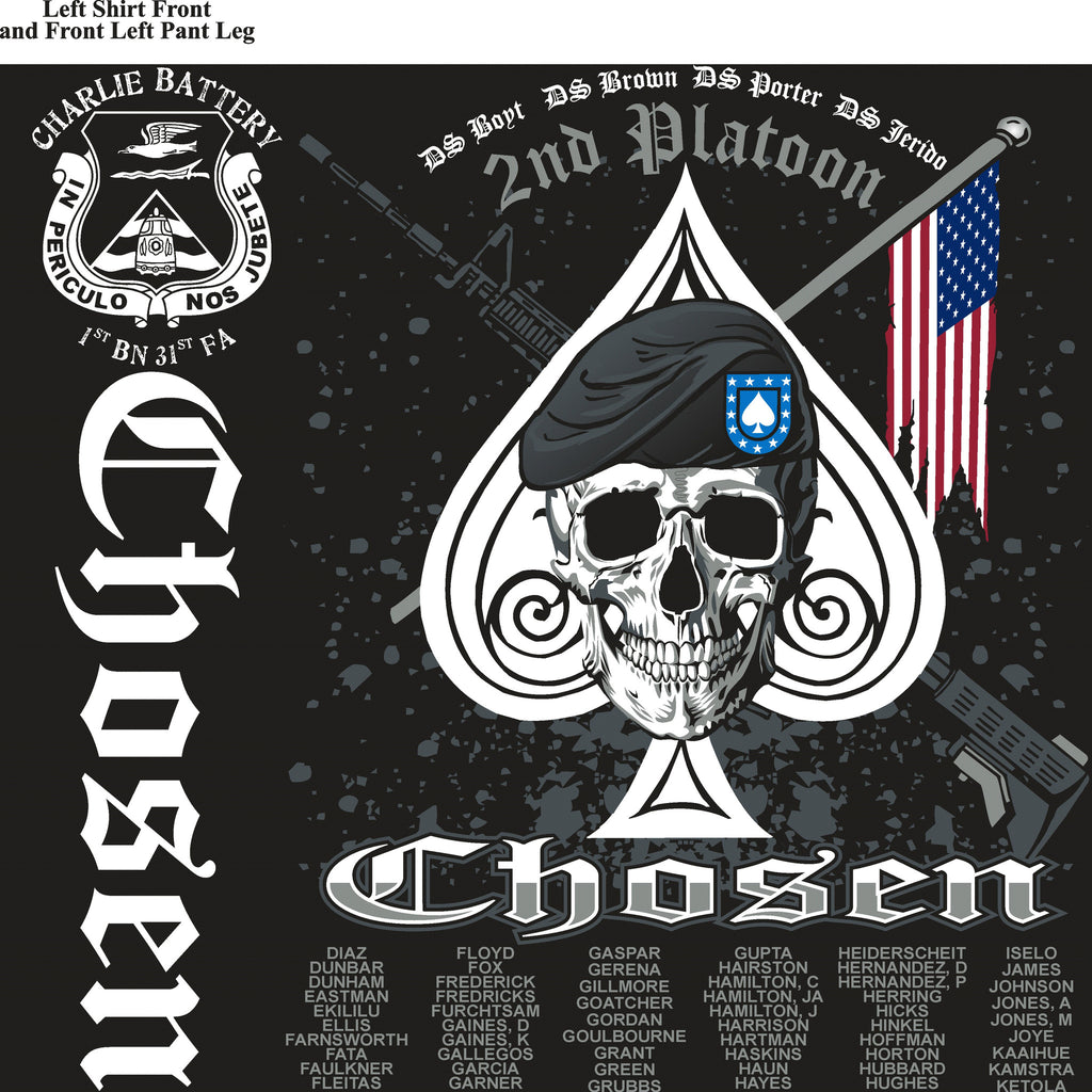 PLATOON SHIRTS (digital) CHARLE 1st 31st CHOSEN OCT 2015