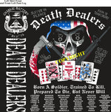 Platoon Shirts (2nd generation print) CHARLIE 1st 31st DEATH DEALERS NOV 2018