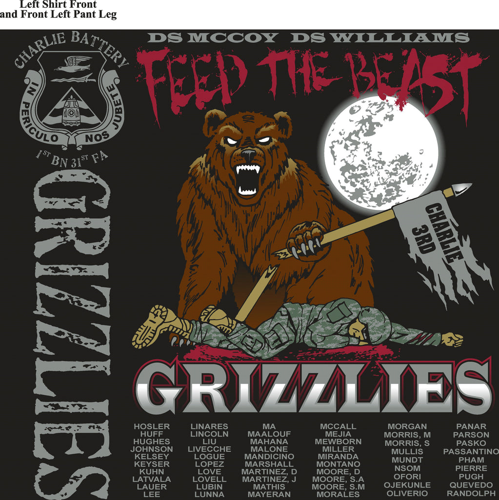 PLATOON SHIRTS (digital) CHARLE 1st 31st GRIZZLIES OCT 2015