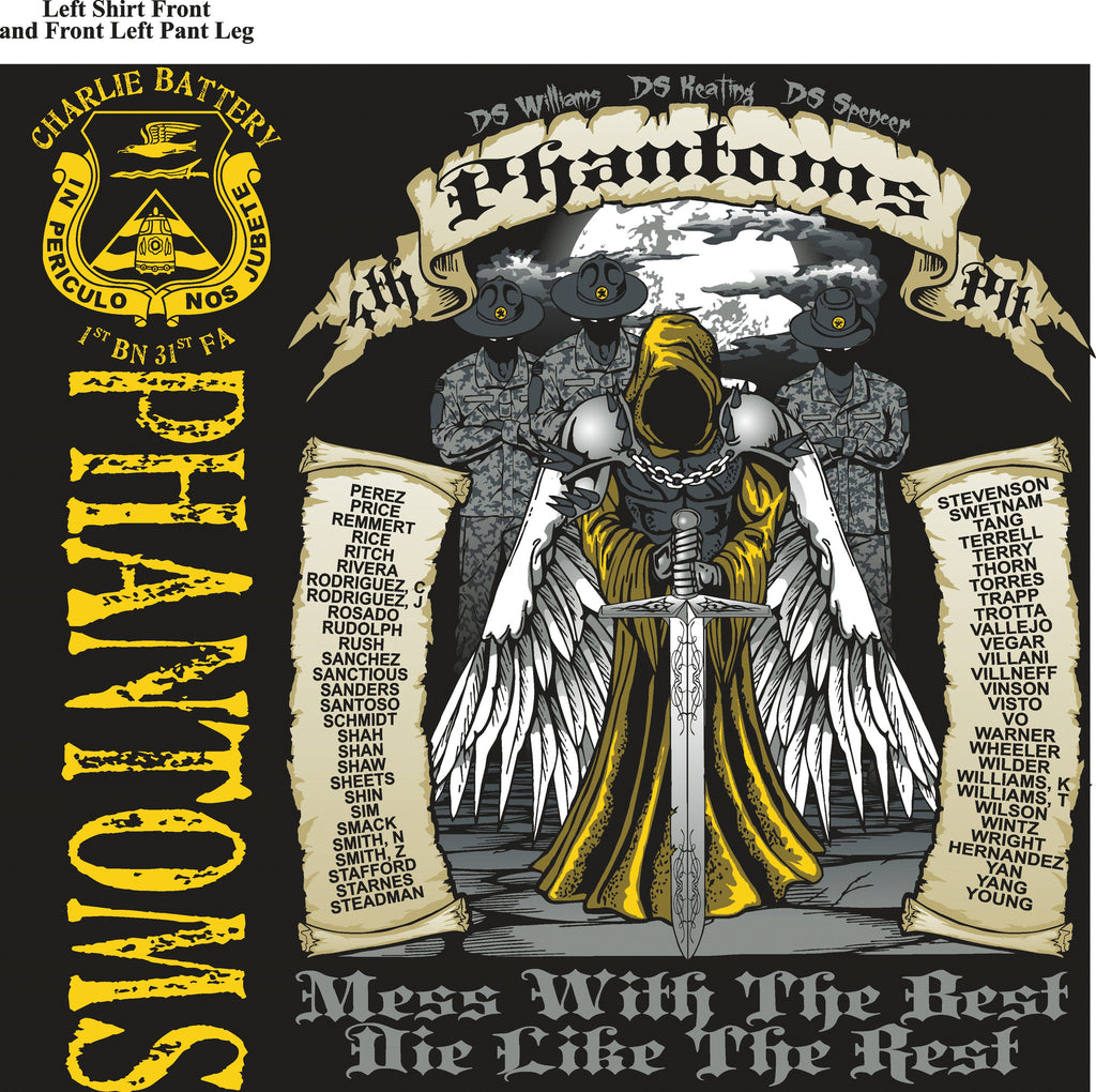 PLATOON SHIRTS (digital) CHARLE 1st 31st PHANTOMS OCT 2015