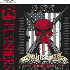 Platoon Shirts (digital) CHARLIE 1st 31st PUNISHERS APR 2015