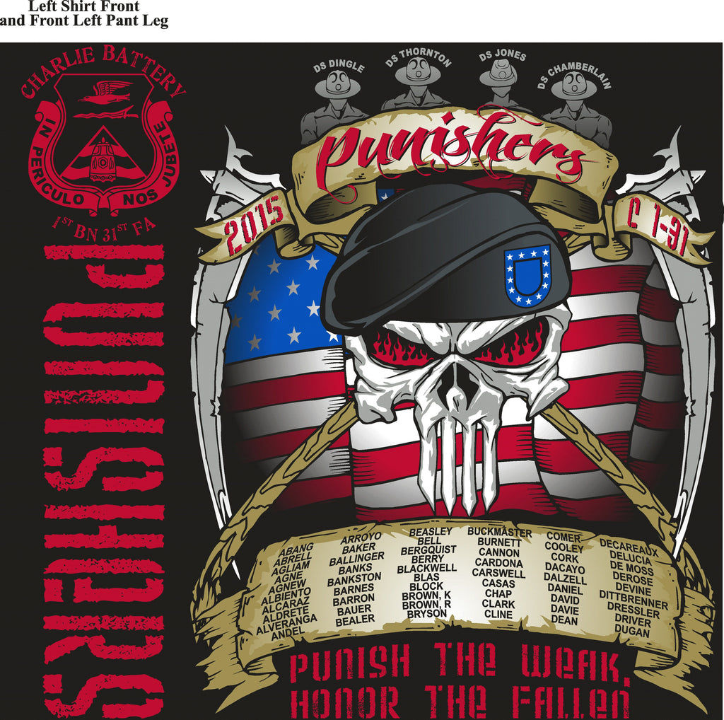 PLATOON SHIRTS (digital) CHARLE 1st 31st PUNISHERS OCT 2015