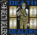 Platoon Shirts (2nd generation print) CHARLIE 1ST 31ST DEATH DEALERS NOV 2017