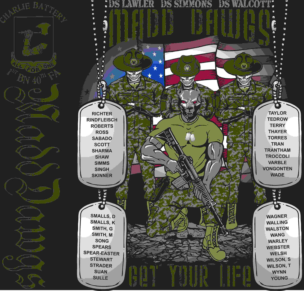 PLATOON SHIRTS (digital) CHARLIE 1st 40th MADD DAWGS FEB 2016