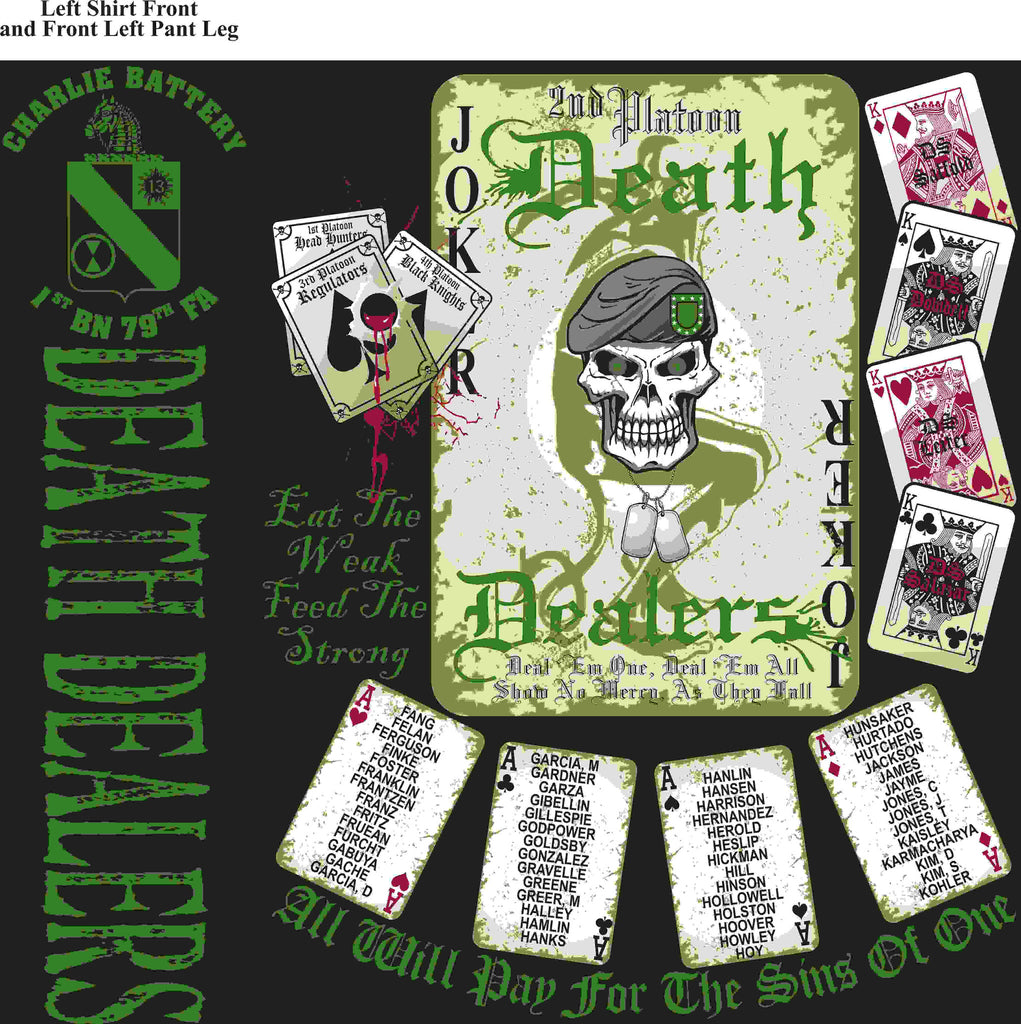 PLATOON SHIRTS (digital) CHARLIE 1st 79th DEATH DEALERS JAN 2016