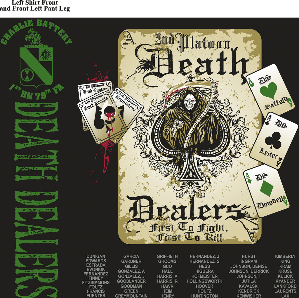 PLATOON SHIRTS (digital) CHARLE 1st 79th DEATH DEALERS OCT 2015