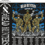 Platoon Shirts (2nd generation print) CHARLIE 1st 79th HEAD HUNTERS AUG 2018