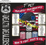 Platoon Items (2nd generation print) DELTA 1st 31st DEATH DEALERS SEPT 2020