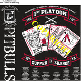 Platoon Items (2nd generation print) DELTA 1st 40th PITBULLS JULY 2022
