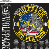 Platoon Shirts (2nd generation print) DELTA 1st 40th WOLFPACK DEC 2020