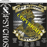 Platoon Items DELTA 1st 79th PSYCHOS JULY 2022