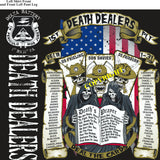 Platoon Shirts (2nd generation print) DELTA 1st 31st DEATH DEALERS OCT 2018