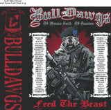 Platoon Shirts DELTA 1st 40th BULLDAWGS SEPT 2015