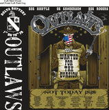 Platoon Shirts (2nd generation print) DELTA 1st 79th OUTLAWS MAY 2019