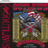 PLATOON SHIRTS (2nd generation print) DELTA 1st 79th OUTLAWS SEPT 2016