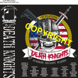 Platoon Shirts (2nd generation print) ECHO 1st 22nd DEATH KNIGHTS APR 2021