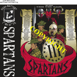 Platoon Items (2nd generation print) ECHO 1st 40th SPARTANS AUG 2022