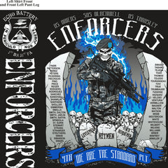 Platoon Shirts (2nd generation print) ECHO 1st 31st ENFORCERS SEPT 2018
