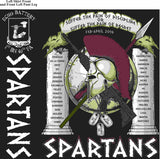 PLATOON SHIRTS (2nd generation print) ECHO 1st 40th SPARTANS APR 2016