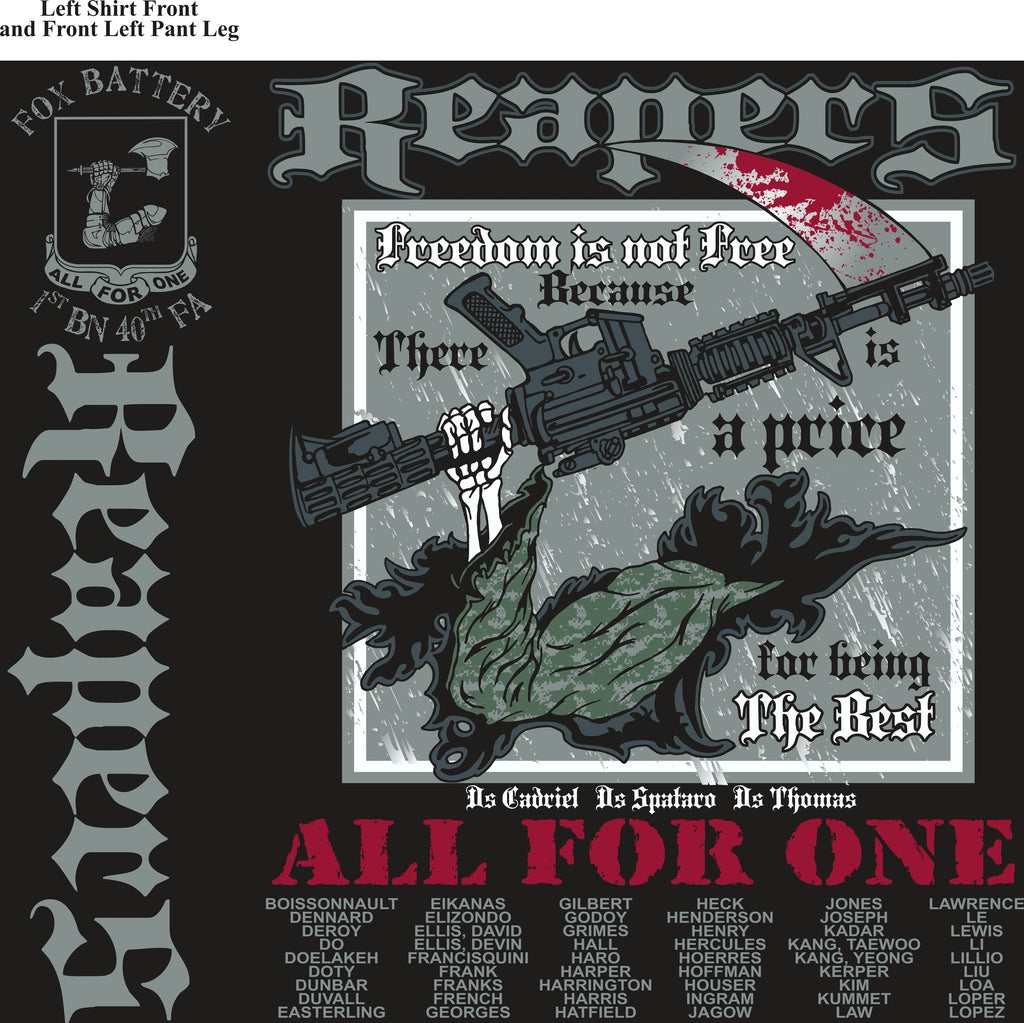 PLATOON SHIRTS (digital) FOX 1st 40th REAPERS FEB 2016