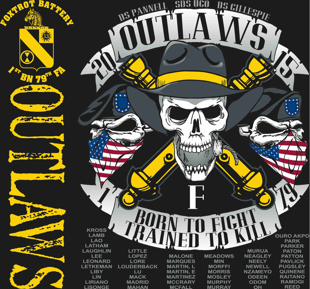 PLATOON SHIRTS (digital) FOX 1st 79th OUTLAWS DEC 2015